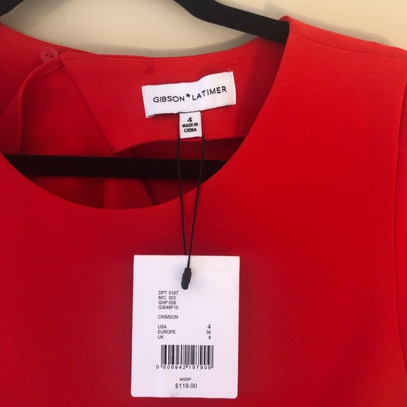 Red Ruffle Dress - Picture 5 of 7